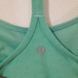 Lululemon Mint Green Tank Top Size 10